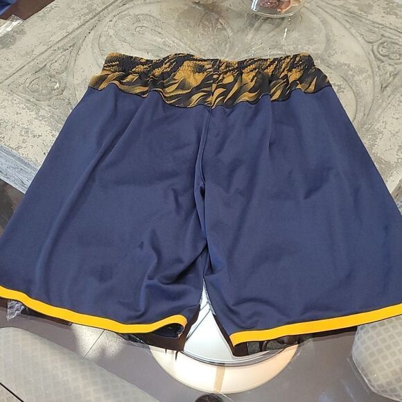 𝅺ADIDAS Mens athletic navy logo Shorts small - Picture 5 of 6